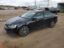 Salvage cars for sale from Copart Colorado Springs, CO: 2016 Volkswagen Jetta SE