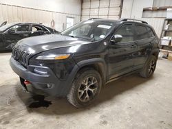 Jeep salvage cars for sale: 2018 Jeep Cherokee Trailhawk