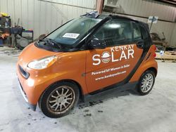 Smart salvage cars for sale: 2011 Smart Fortwo Passion