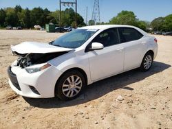 Toyota Corolla l salvage cars for sale: 2015 Toyota Corolla L