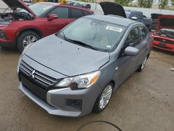 Mitsubishi Mirage salvage cars for sale: 2022 Mitsubishi Mirage G4 ES