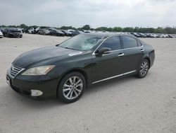 Salvage cars for sale from Copart San Antonio, TX: 2011 Lexus ES 350