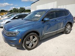 Volkswagen salvage cars for sale: 2019 Volkswagen Tiguan SEL Premium