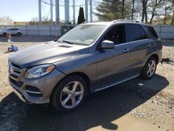 Mercedes-Benz salvage cars for sale: 2017 Mercedes-Benz GLE 350 4matic