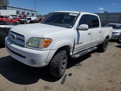 Salvage cars for sale from Copart Albuquerque, NM: 2004 Toyota Tundra Double Cab Limited