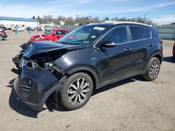 KIA Sportage salvage cars for sale: 2017 KIA Sportage EX