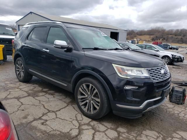 2018 Ford Explorer Platinum