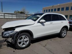 Mercedes-Benz salvage cars for sale: 2018 Mercedes-Benz GLC 300 4matic