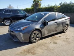 Vehiculos salvage en venta de Copart San Martin, CA: 2022 Toyota Prius Night Shade