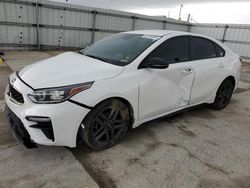 Salvage cars for sale from Copart Walton, KY: 2021 KIA Forte GT Line