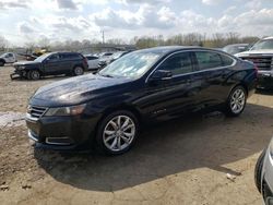 Chevrolet salvage cars for sale: 2017 Chevrolet Impala LT