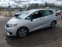 Honda FIT EX salvage cars for sale: 2015 Honda FIT EX