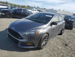 Salvage cars for sale from Copart Vallejo, CA: 2018 Ford Focus ST