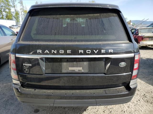 2015 Land Rover Range Rover HSE