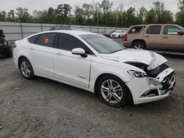 2018 Ford Fusion SE Hybrid