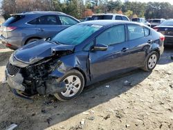 KIA Forte LX salvage cars for sale: 2015 KIA Forte LX