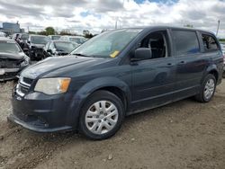 Vehiculos salvage en venta de Copart Des Moines, IA: 2014 Dodge Grand Caravan SE