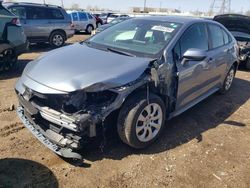 Toyota Corolla le salvage cars for sale: 2021 Toyota Corolla LE