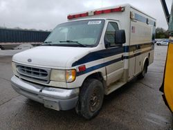 Ford salvage cars for sale: 1998 Ford Econoline E350 Cutaway Van