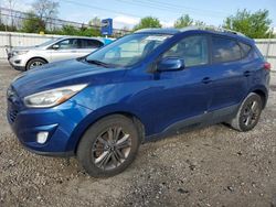 Salvage cars for sale from Copart Walton, KY: 2015 Hyundai Tucson Limited