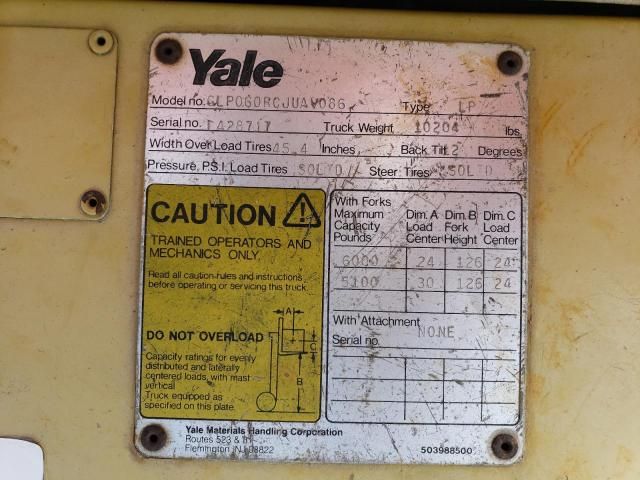 2000 Yale Forklift