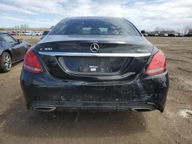 2016 Mercedes-Benz C 300 4matic