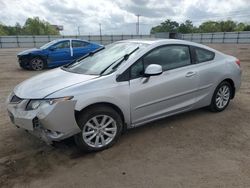 Honda salvage cars for sale: 2012 Honda Civic EX