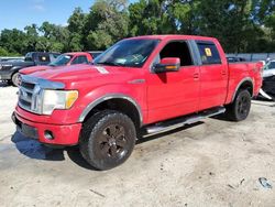 Salvage cars for sale from Copart Ocala, FL: 2010 Ford F150 Supercrew