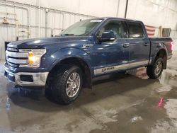 Ford f150 Supercrew salvage cars for sale: 2018 Ford F150 Supercrew