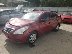 2015 Nissan Versa S en venta en Savannah, GA