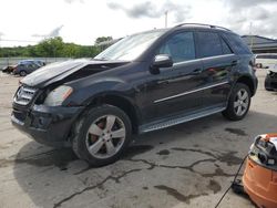 Mercedes-Benz ML 350 4matic salvage cars for sale: 2010 Mercedes-Benz ML 350 4matic