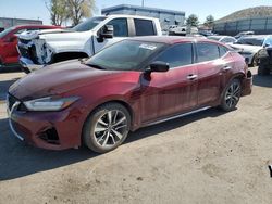 Salvage cars for sale from Copart Albuquerque, NM: 2019 Nissan Maxima S