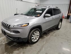 Jeep salvage cars for sale: 2017 Jeep Cherokee Limited