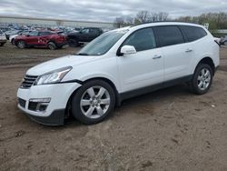 Chevrolet salvage cars for sale: 2017 Chevrolet Traverse LT