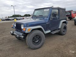 2003 Jeep Wrangler / TJ Sport en venta en East Granby, CT