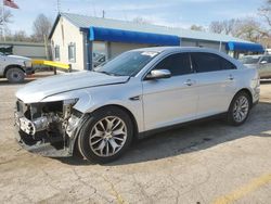 Salvage cars for sale from Copart Wichita, KS: 2017 Ford Taurus Limited