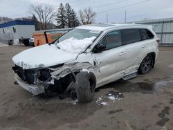 Toyota Highlander Vehiculos salvage en venta: 2016 Toyota Highlander XLE