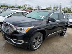 GMC Acadia Denali salvage cars for sale: 2017 GMC Acadia Denali