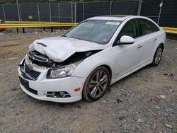 Chevrolet Cruze ltz Vehiculos salvage en venta: 2013 Chevrolet Cruze LTZ