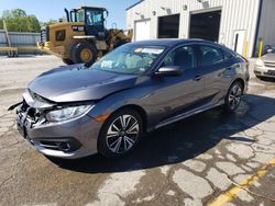 Honda salvage cars for sale: 2018 Honda Civic EX
