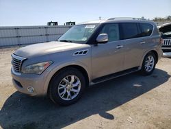 Salvage cars for sale from Copart Fredericksburg, VA: 2011 Infiniti QX56