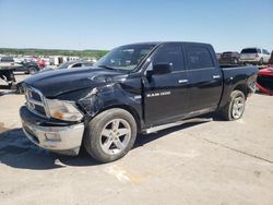 Salvage cars for sale from Copart Grand Prairie, TX: 2012 Dodge RAM 1500 SLT