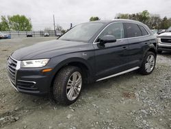 Audi Q5 Prestige salvage cars for sale: 2018 Audi Q5 Prestige