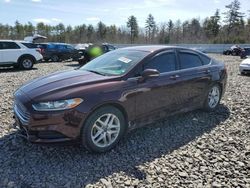 2013 Ford Fusion SE en venta en Windham, ME