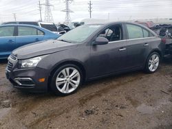 Chevrolet Cruze LTZ Vehiculos salvage en venta: 2015 Chevrolet Cruze LTZ