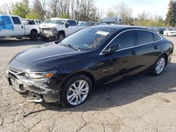 Chevrolet Vehiculos salvage en venta: 2018 Chevrolet Malibu LT