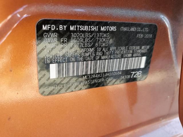 2018 Mitsubishi Mirage SE