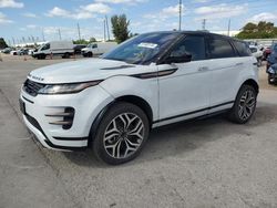 Land Rover Range Rover salvage cars for sale: 2020 Land Rover Range Rover Evoque HSE