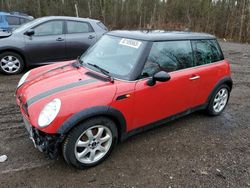 Salvage cars for sale from Copart Bowmanville, ON: 2006 Mini Cooper