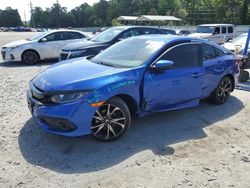 Honda Civic Sport salvage cars for sale: 2021 Honda Civic Sport